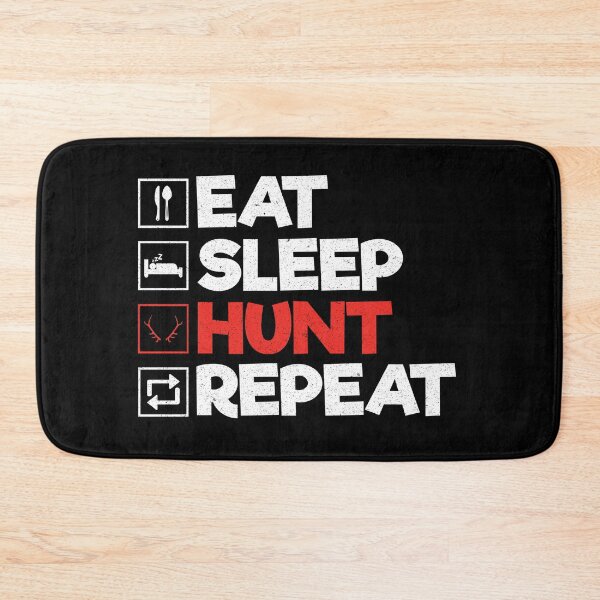 Item preview, Eat Sleep Hunt Repeat: Funny Hunter Hunting Lover designed and sold by Adexyl.
