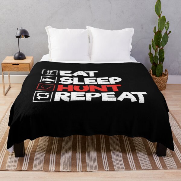 Item preview, Eat Sleep Hunt Repeat: Funny Hunter Hunting Lover designed and sold by Adexyl.