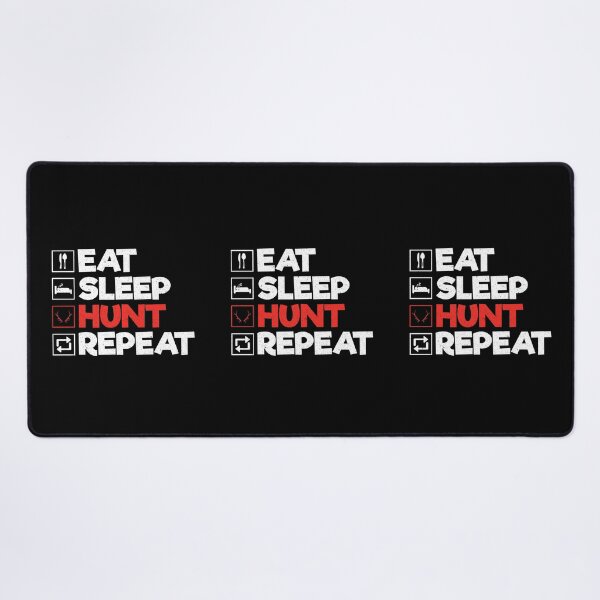 Item preview, Eat Sleep Hunt Repeat: Funny Hunter Hunting Lover designed and sold by Adexyl.
