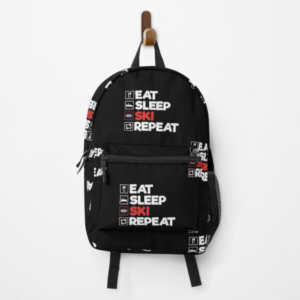 Item preview, Eat Sleep Ski Repeat: Funny Skiing Skier Ski Lover designed and sold by Adexyl.