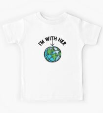 IM WITH HER Kids Tee