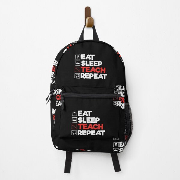 Item preview, Eat Sleep Teach Repeat: Funny School Teacher Teaching designed and sold by Adexyl.