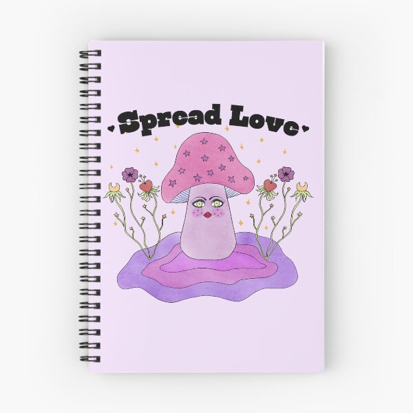 Item preview, Spread love - mushshroom designed and sold by rocket-camie.