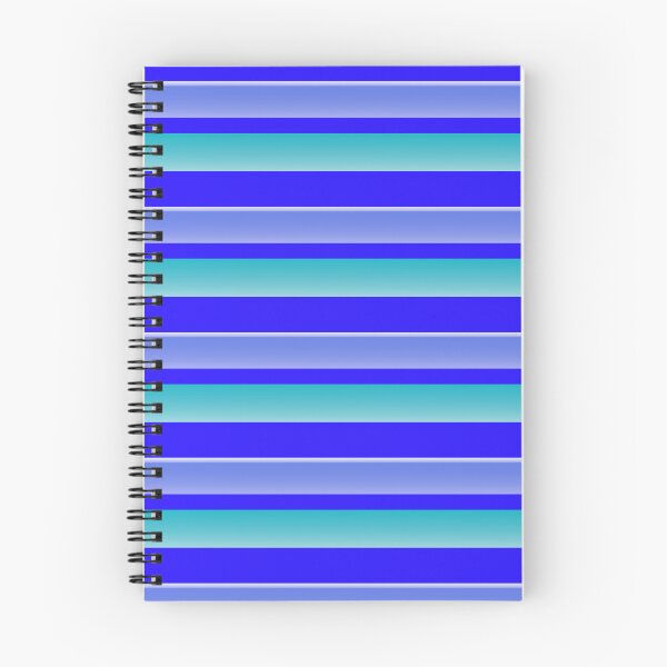 Item preview, blue horizontal stripes designed and sold by lausn.
