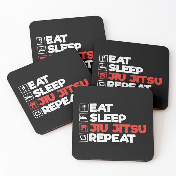 Item preview, Eat Sleep Jiu Jitsu Repeat: Funny Jiujitsu Martial Arts designed and sold by Adexyl.