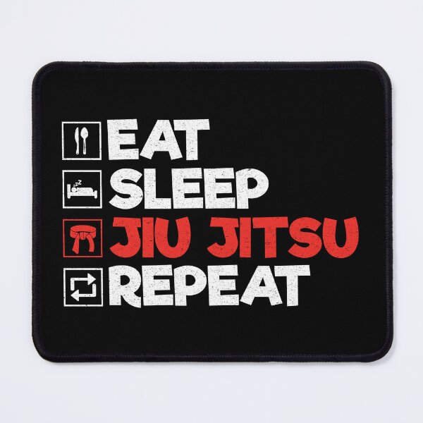 Item preview, Eat Sleep Jiu Jitsu Repeat: Funny Jiujitsu Martial Arts designed and sold by Adexyl.