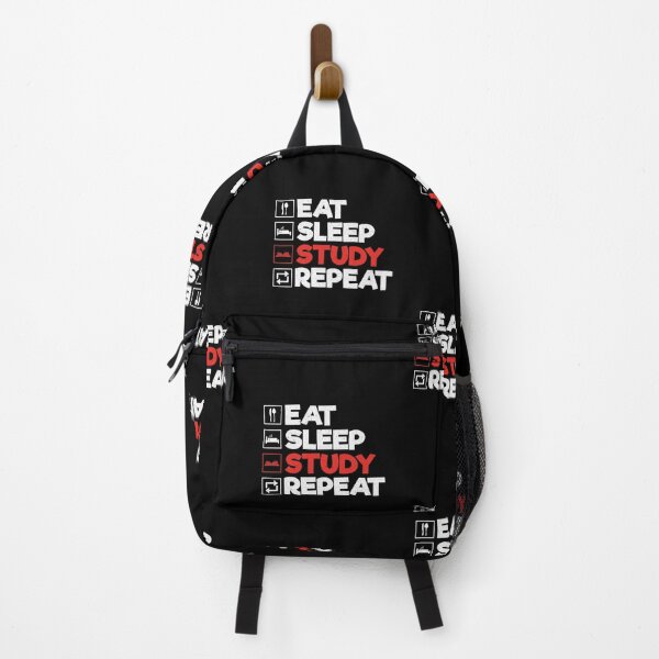 Item preview, Eat Sleep Study Repeat: Funny Student School Book Lover designed and sold by Adexyl.