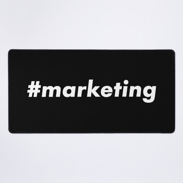 Vista previa del artículo con la obra «#márketing», diseñado y vendido por teesaurus.