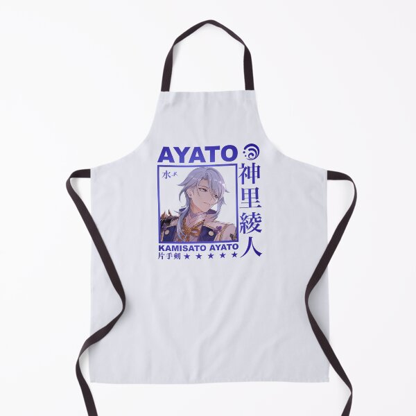 Item preview, Ayato Genshin Impact (blue version) designed and sold by LokittyLevi.