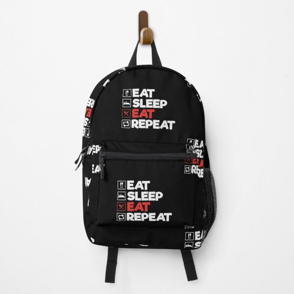 Item preview, Eat Sleep Eat Repeat: Funny Snacks Food Lover designed and sold by Adexyl.
