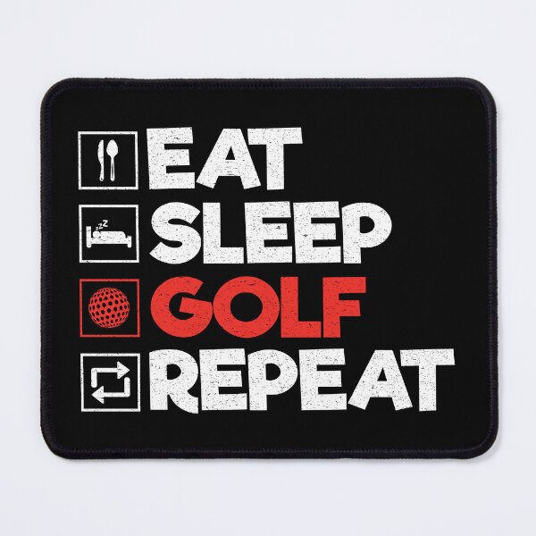 Item preview, Eat Sleep Golf Repeat: Funny Golf Player Golfer Golfing Lover designed and sold by Adexyl.