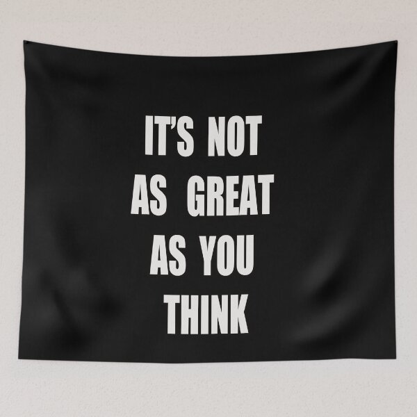 Item preview, Not That Great  designed and sold by The Happiness Market .