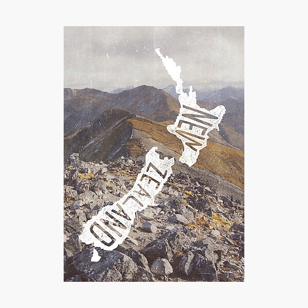 NEW ZEALAND Photographic Print