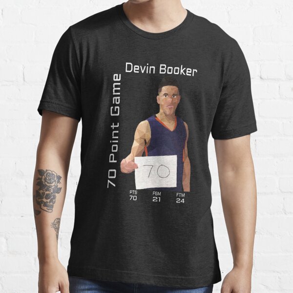 Devin Booker 70 Points Statline Essential T-Shirt for Sale by