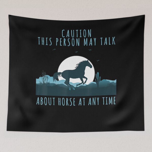 Item preview, Birthday Gift May Talk About Horse Any Time Nature Animal Gift Music Fans designed and sold by Imogenhowell132.