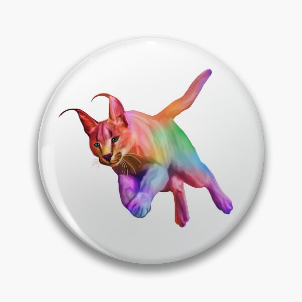 Item preview, Colorful Caracal Cat designed and sold by Deborah Camp.