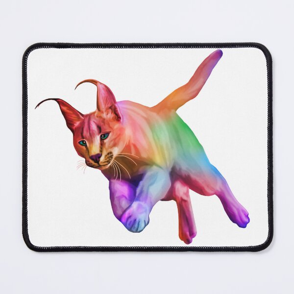Item preview, Colorful Caracal Cat designed and sold by Deborah Camp.