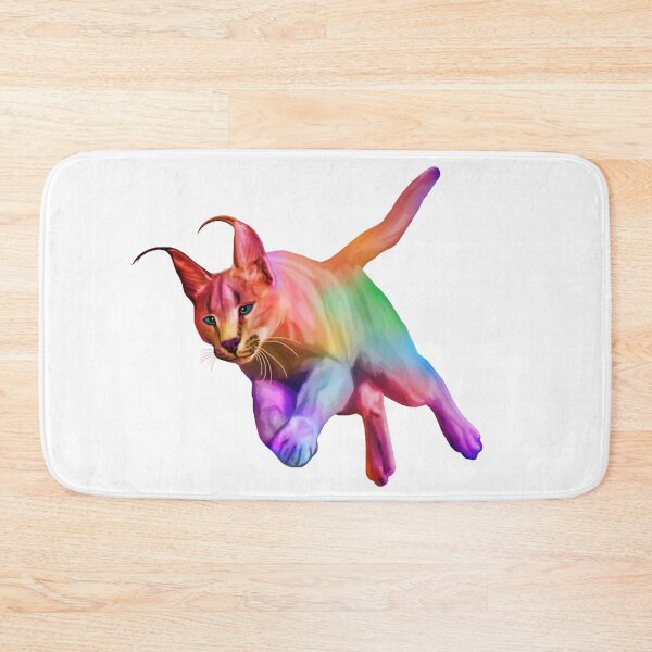 Item preview, Colorful Caracal Cat designed and sold by Deborah Camp.