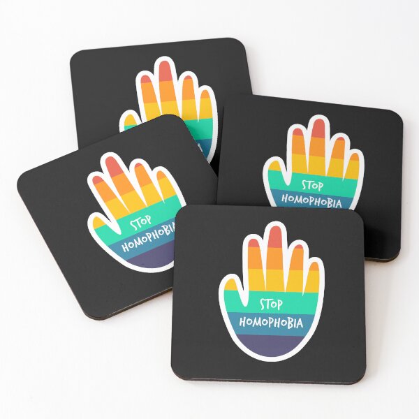 Item preview, Vintage Stop Homophobia LGBTQ illustration  designed and sold by garniturex.