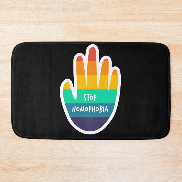 Item preview, Vintage Stop Homophobia LGBTQ illustration  designed and sold by garniturex.