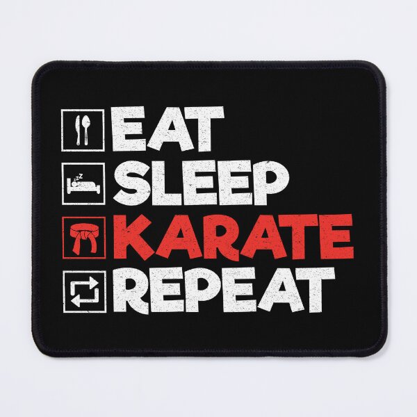 Item preview, Eat Sleep Karate Repeat: Funny Karate Martial Arts Lover designed and sold by Adexyl.