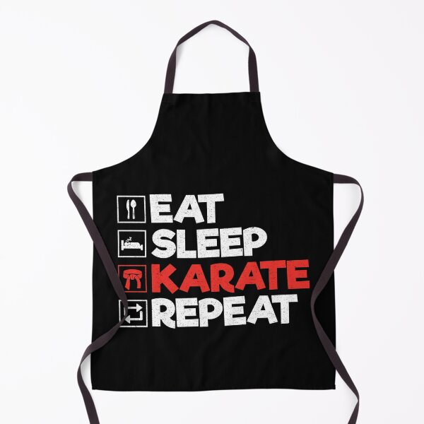 Item preview, Eat Sleep Karate Repeat: Funny Karate Martial Arts Lover designed and sold by Adexyl.