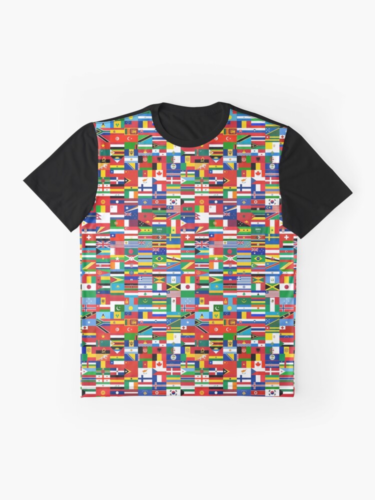 "Flags of the World" Tshirt by shhevaun Redbubble