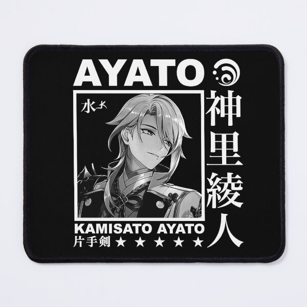 Item preview, Ayato Genshin Impact (white version) designed and sold by LokittyLevi.
