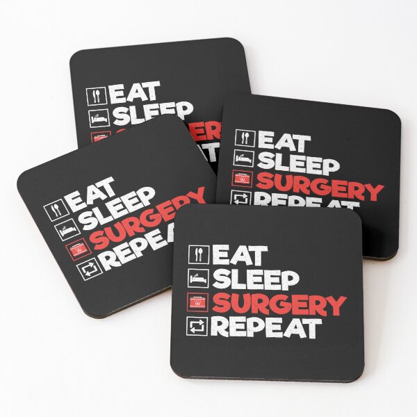 Item preview, Eat Sleep Surgery Repeat: Funny Surgeon Doctor designed and sold by Adexyl.