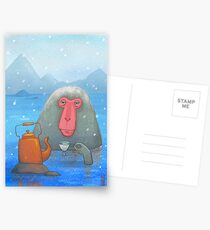 Hot tea Postcards