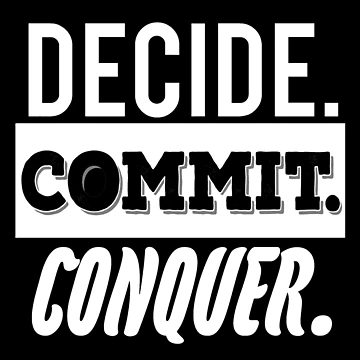Artwork thumbnail, Decide commit conquer by SidTastic