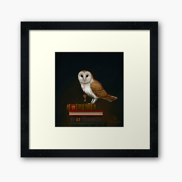 Key to Knowledge Framed Art Print