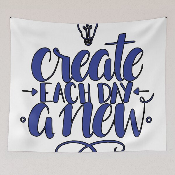 Item preview, Create Each Day a New | Morning Motivation designed and sold by CadDesignerr.