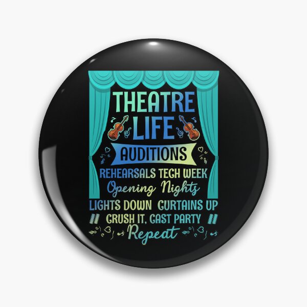 Artikelvorschau, Theaterleben Castings Nerd Schauspieler Musiktheater Thespian entworfen und verkauft von Marie-Fernandez.