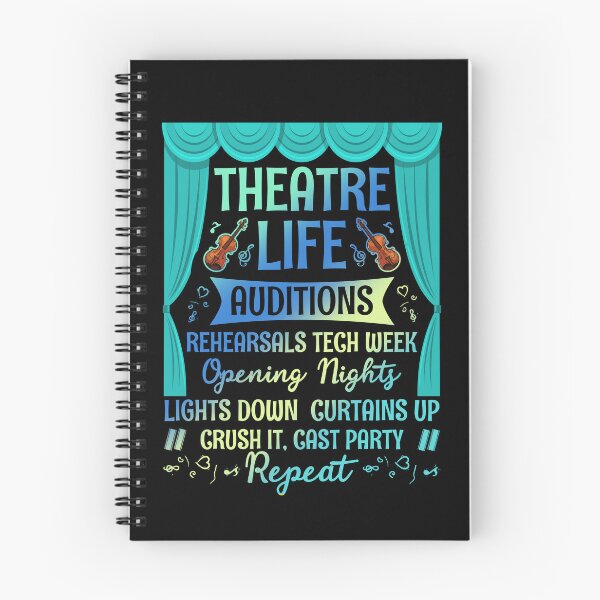Item preview, Theatre Life Auditions Nerd Actor Musical Theater Thespian designed and sold by Marie-Fernandez.