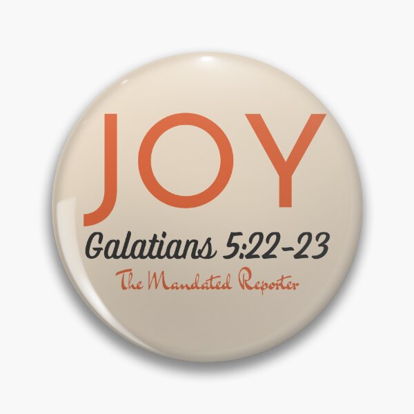 Item preview, The Fruit of The Spirit Joy - Tan and Orange designed and sold by TheReporter1.
