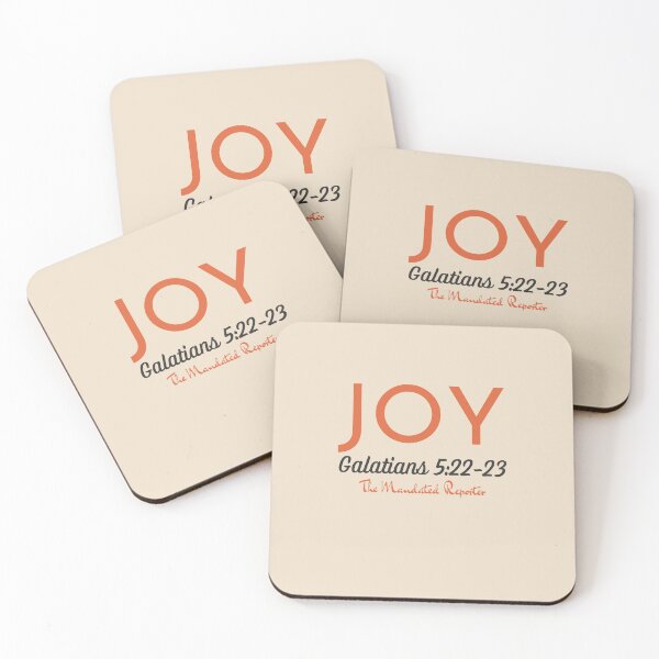 Item preview, The Fruit of The Spirit Joy - Tan and Orange designed and sold by TheReporter1.