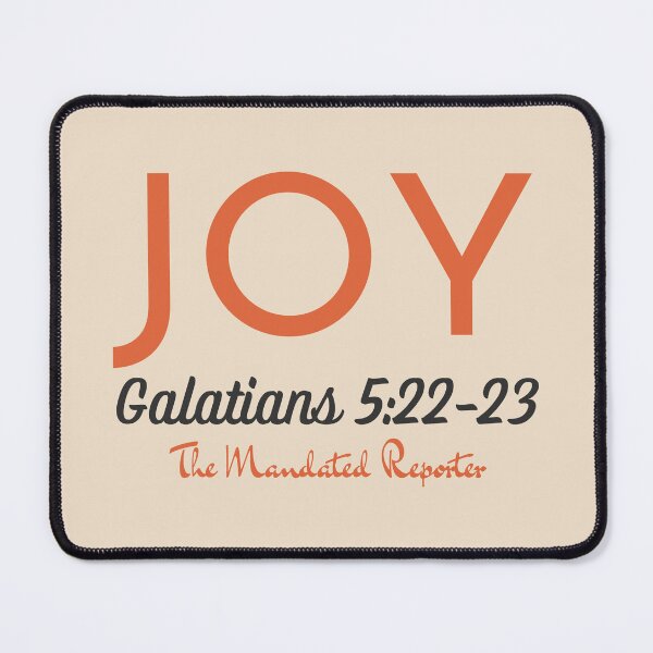 Item preview, The Fruit of The Spirit Joy - Tan and Orange designed and sold by TheReporter1.