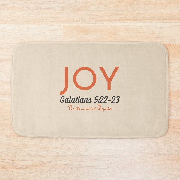 Item preview, The Fruit of The Spirit Joy - Tan and Orange designed and sold by TheReporter1.