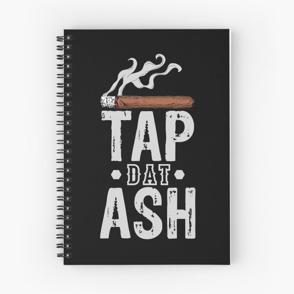 Item preview, Tap Dat Ash Cigar Smoker Quote Humidor Funny Cigar Gear designed and sold by DynamicDesign.