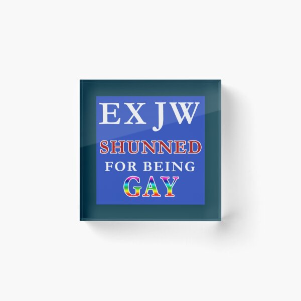 Item preview, Ex JW Shunned for being gay-  Ex jehovahs witness Fitted Scoop  designed and sold by MatryoshkaDo.