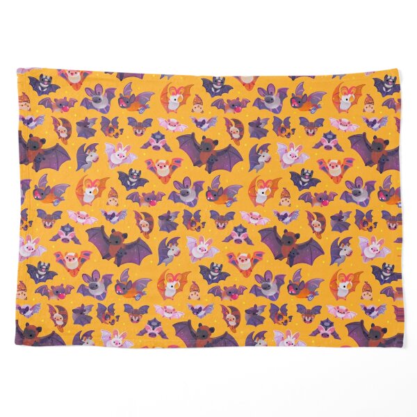 Bat - yellow Pet Blanket