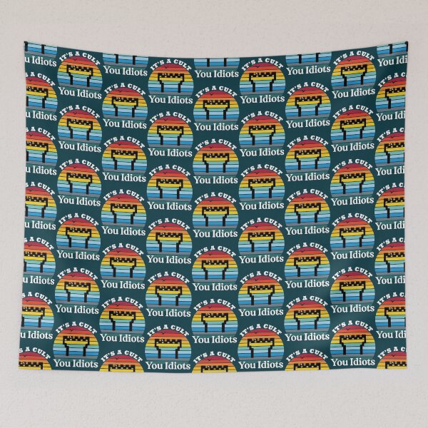Item preview, Its A Cult You Idiots   designed and sold by MatryoshkaDo.