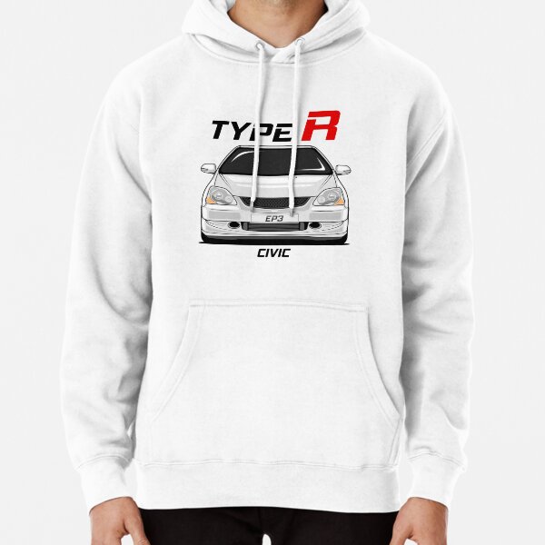 White honda online hoodie