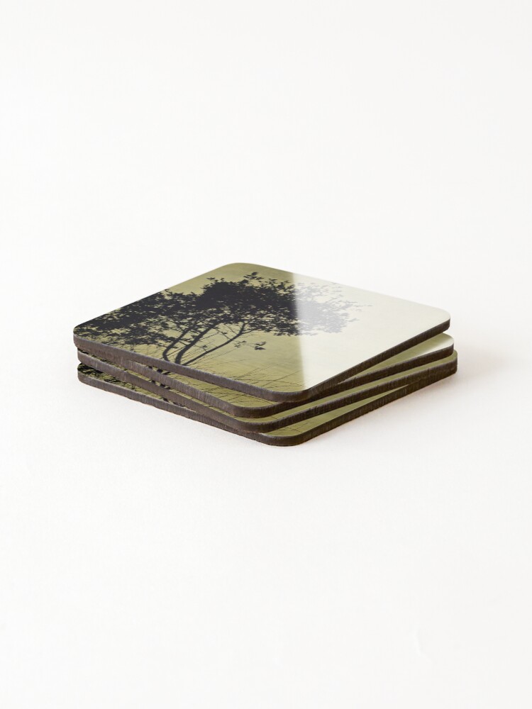 Thumbnail 4 of 5, Coasters (Set of 4), Tree designed and sold by AnnePIC.