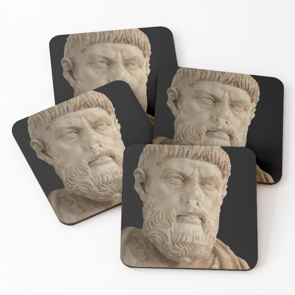 Item preview, Aristotle Greek Philosopher Statue Aphrodisias Vector Art designed and sold by taiche.