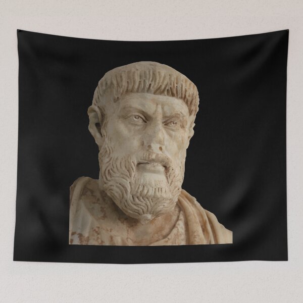 Item preview, Aristotle Greek Philosopher Statue Aphrodisias Vector Art designed and sold by taiche.