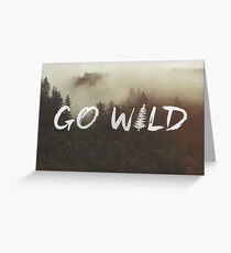 Go Wild Greeting Card
