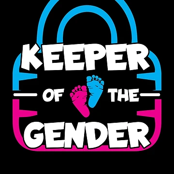 Imagen de la obra Keeper Of The Gender Reveal Party Keeper Of The Gender Gear de DynamicDesign