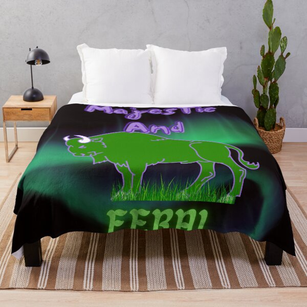 Item preview, Majestic And Feral, I Am Feral And Majestic Buffalo designed and sold by SolSel ⭐⭐⭐⭐⭐.